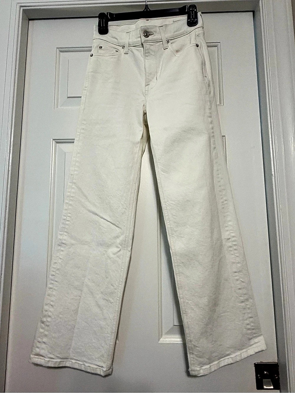 AYR The Secret Sauce Wide Leg Jeans, Crème Soda, Waist 25S